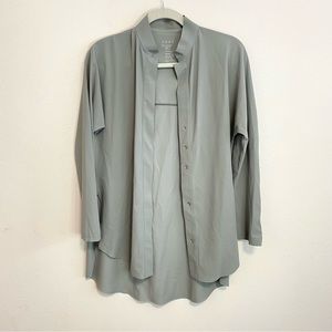 Aday Women's Something Borrowed Shirt Sustainable Sage Green Size S